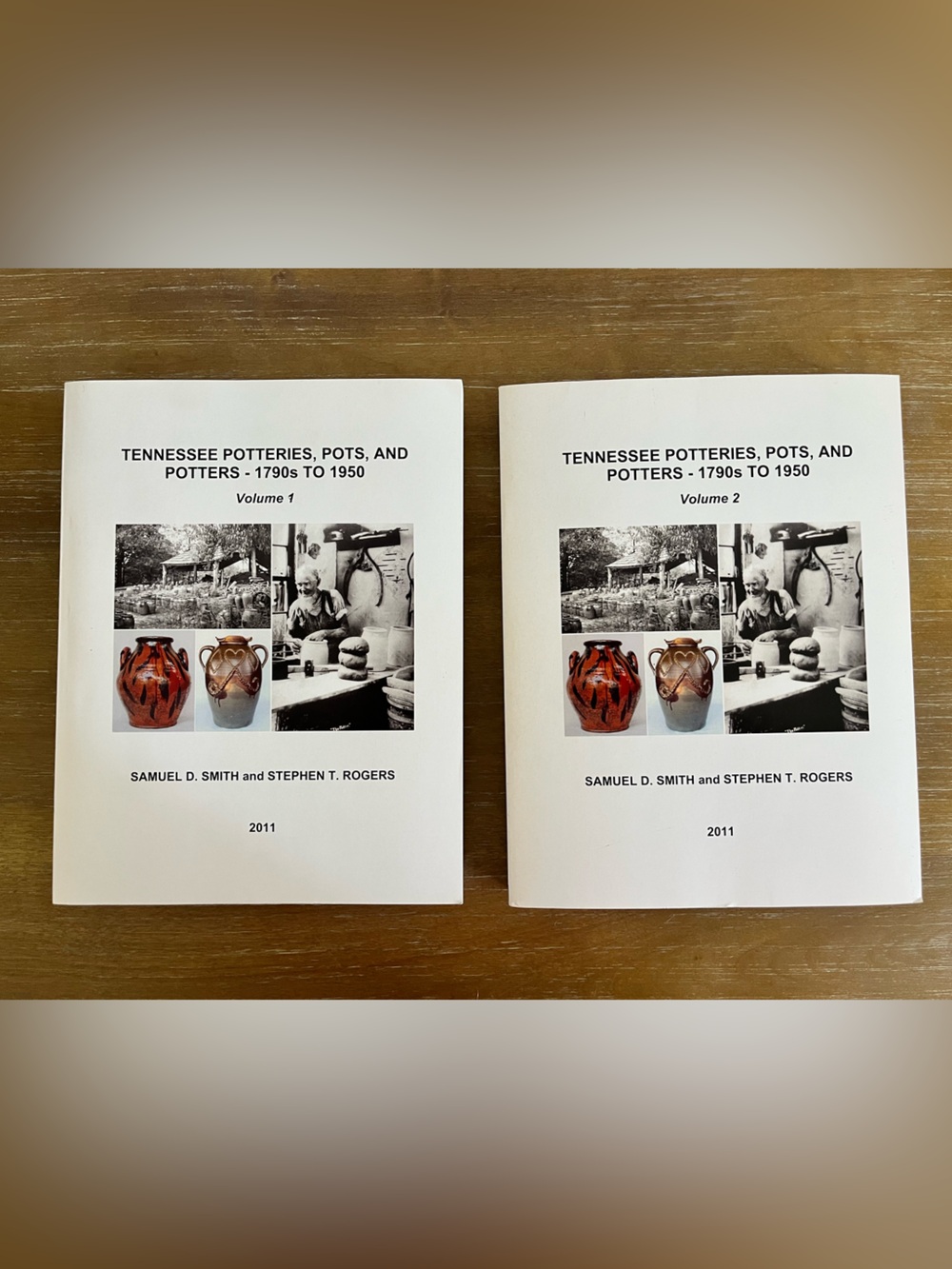 TENNESSEE POTTERIES, POTS, AND POTTERS 1790S - 1959 VOL 1 & 2 + CD